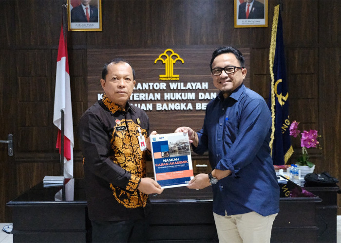 Kakanwil Kemenkumham Babel Terima Kunker Ketua Bapemperda DPRD Belitung 