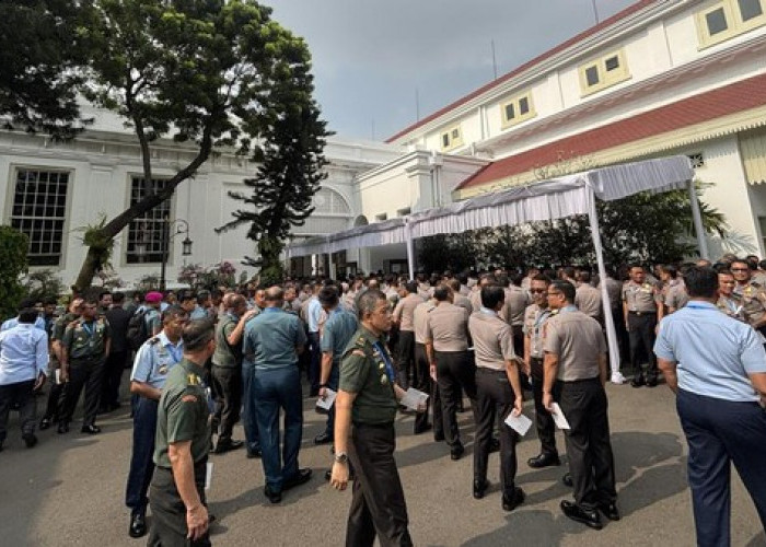 Sampaikan Taklimat, Prabowo Kumpulkan Ratusan Jenderal TNI Polri