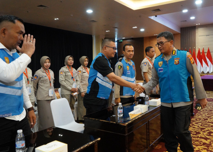 Polda Sumsel Gelar Pengambilan Sumpah dan Pakta Integritas Seleksi PKN II dan PKP 2026