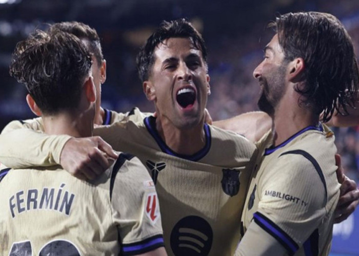Tumbangkan Osasuna, Barcelona Incar Gelar LaLiga 