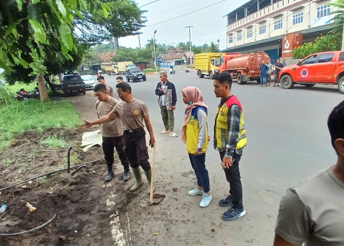 Hadapi Cuaca Ekstrem, Polres OKU Gencarkan Gerakan Belida Cegah Banjir