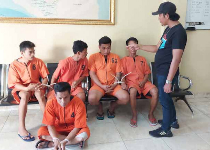 Polda Sumsel Ringkus 5 Pelaku Spesialis Curanmor, 31 Kali Maling Motor di Palembang dan Banyuasin