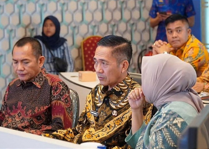  Pj Wali Kota Palembang Ratu Dewa Mengikuti Pengarahan dari Mendagri 