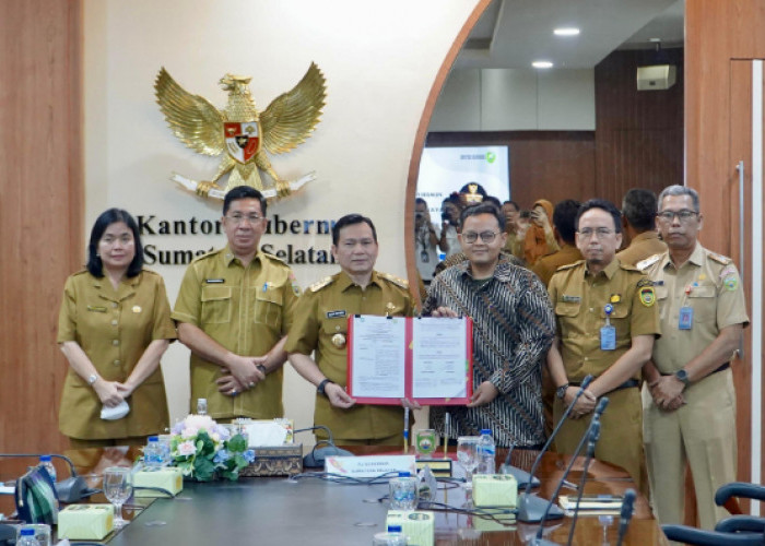 Pj Gubernur Elen Setiadi Tandatangani Kesepakatan Bersama Yayasan Resiliensi Lingkungan Indonesia