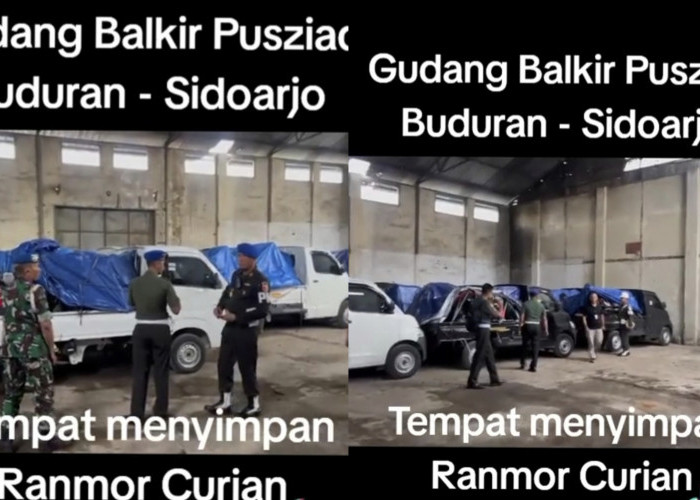 Gudang Balkir Milik TNI Jadi Tempat Penyimpanan Kendaraan Curian, Perwira Berpangkat Mayor Diamankan