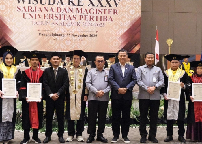 295 Sertifikat Hak Cipta Resmi Diserahkan Kemenkum Babel pada Momen Wisuda Uniper Tahun 2025