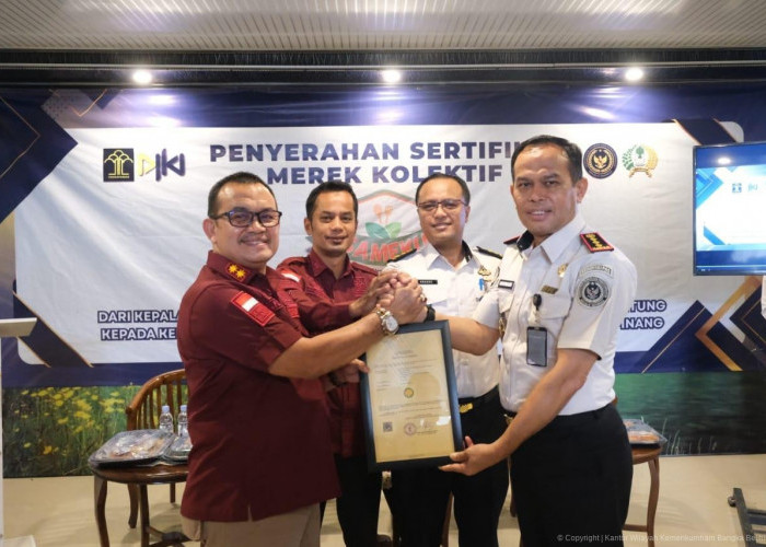 Kemenkum Babel Lindungi Produk Warga Binaan lewat Merek Kolektif “Sameku”