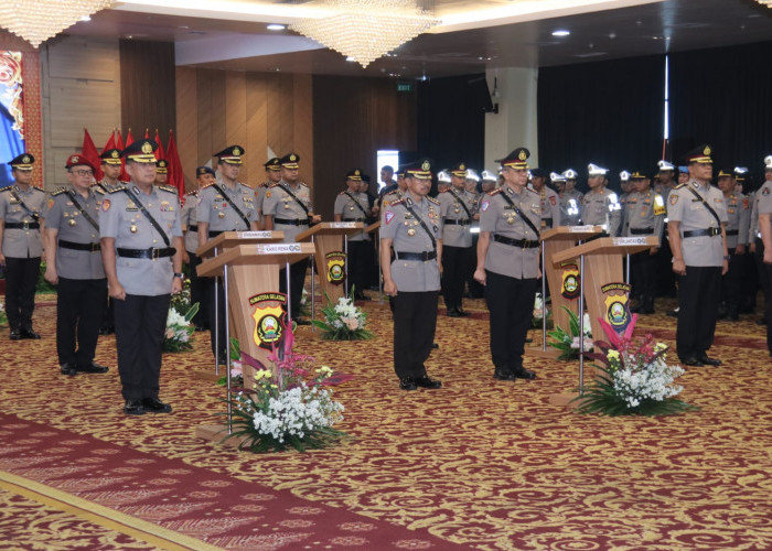 H-7 Lebaran, 9 Kapolres dan PJU Polda Sumsel Resmi Dilantik Kapolda Sumsel, Berikut Nama-nama Lengkap