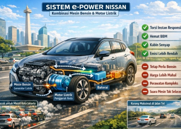Nyaman Lawan Macet Ibu Kota? Ini Plus Minus Teknologi e-Power Nissan untuk Harian di Jakarta