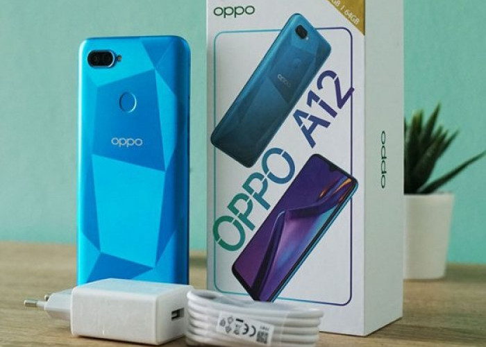 OPPO A12 Tawarkan Desain Elegan, Layar IPS LCD 6.22 Inci dan Performa Tangguh