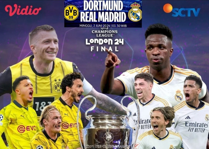 Tegang, Jelang Final Liga Champions 2023-2024 Borussia Dortmund V Real Madrid Live di Sini 