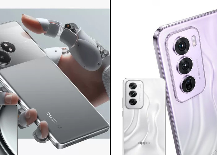 MENDING MANA? OPPO Reno 12 VS Realme GT 6, Adu Spesifikasi Dikelas Harga yang Sama