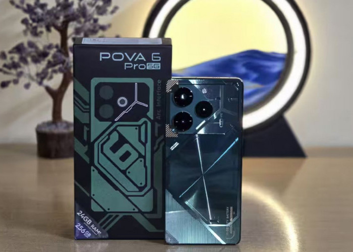 Tecno POVA 6 Pro 5G: Smartphone Gaming 3 Jutaan yang Nggak Main-Main!Hadir dengan Sensor Gyro Hardware