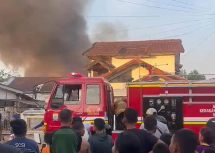 Musibah Kebakaran di Palembang Dua Kali Terjadi Dalam Sehari, Sejumlah Unit Rumah Hangus