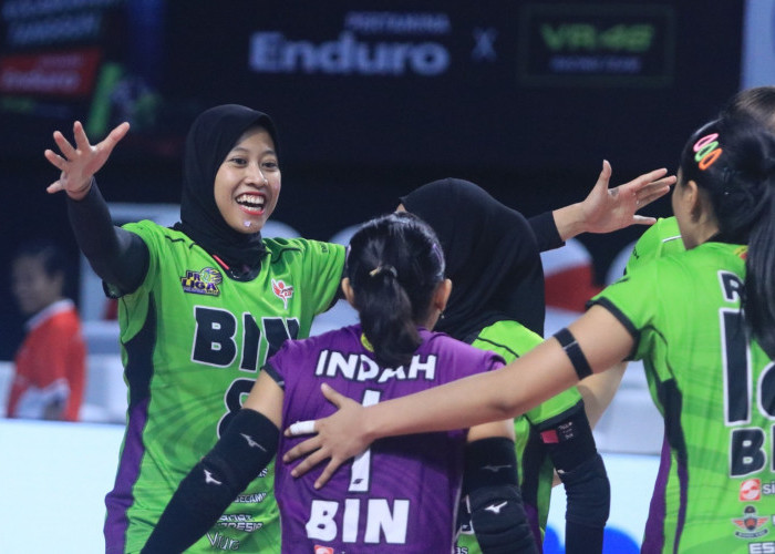 Megawati Kandaskan Bandung bjb Tandamata 3-1 Peluang BIN ke Final Four Makin Besar