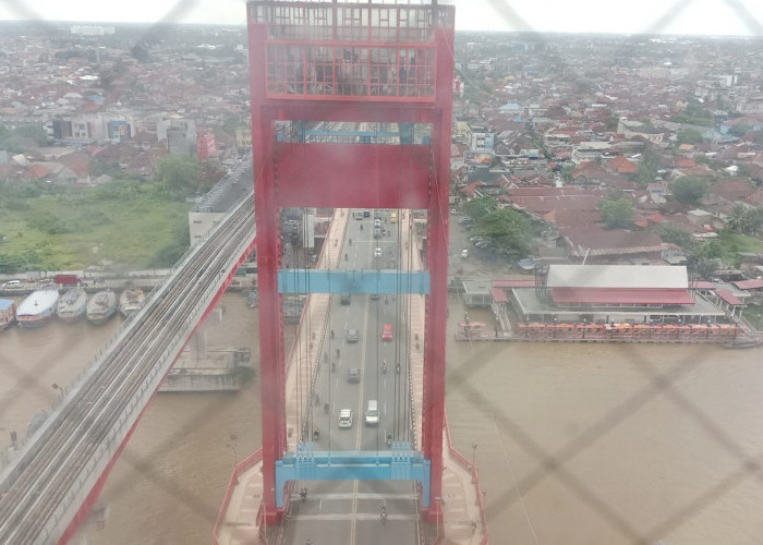  Tempat Wisata Terbaru Segera Hadir, Wisatawan Bisa Melihat Kota Palembang dari Menara Jembatan Ampera