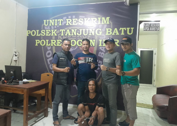 Masuk ke Kebun Karet Milik Warga pada Malam Hari, Pria di Ogan Ilir Diciduk Polisi Ternyata Nyimpan Sajam