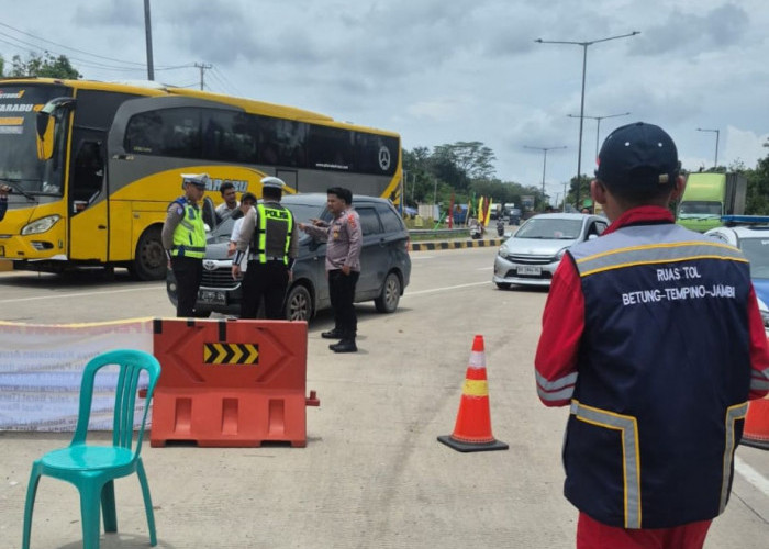 Pemudik Jalur Jambi-Palembang Dialihkan ke Jalur Lintas Tengah, Akses Bayung Lencir-Simpang Ness Tetap Normal