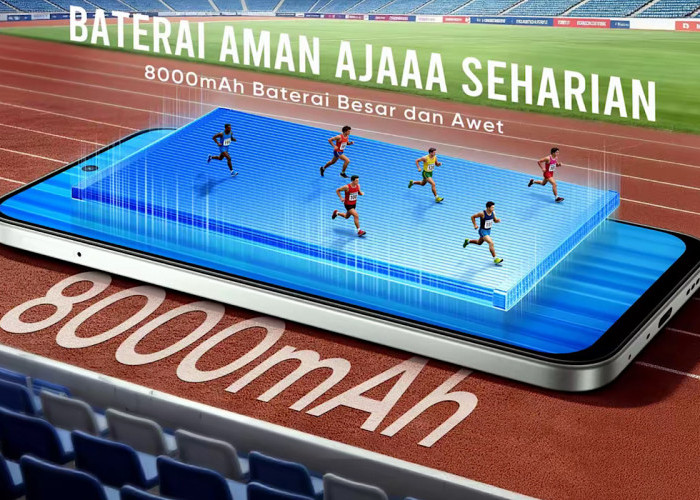 HP Realme C100 Muat Baterai 8000 mAh, Handphone Harga Rp3 Jutaan dengan Baterai Terbesar di Kelasnya