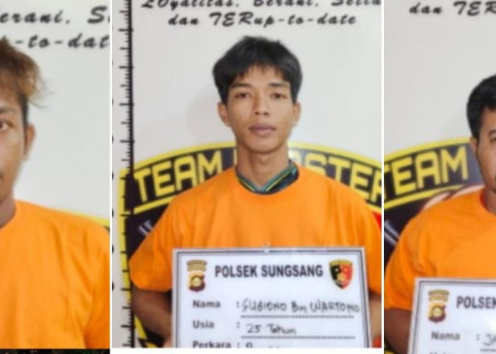 Aksinya Terekam CCTV, Polisi Ringkus Pelaku Curanmor, Penadah Ikut Diamankan 