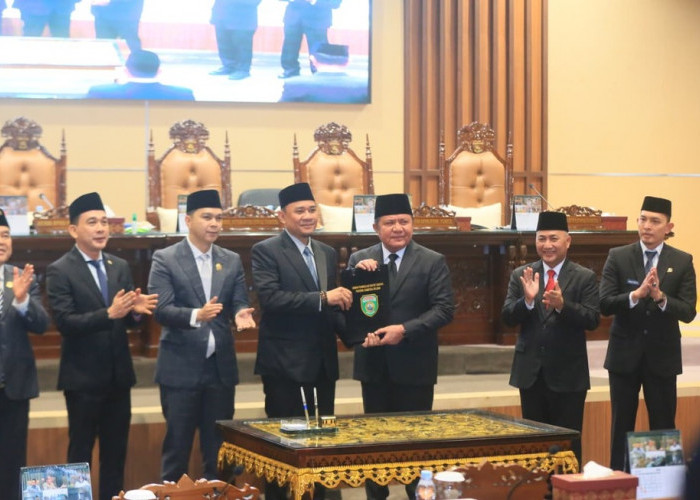 Gubernur Sumsel dan DPRD Tandatangani Nota Kesepakatan KUA-PPAS APBD 2027