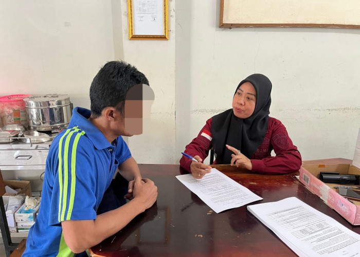 Lapas Tanjung Raja Ogan Ilir Lakukan Skrining Adiksi Warga Binaan, Sebagai Langkah Awal Rehabilitasi Narkotika