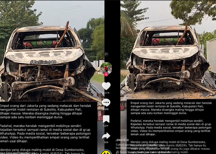 Persatuan Owner Mobil Rental Minta Massa yang Membunuh Haji Burhanis dan Membakar Mobilnya Diproses Hukum