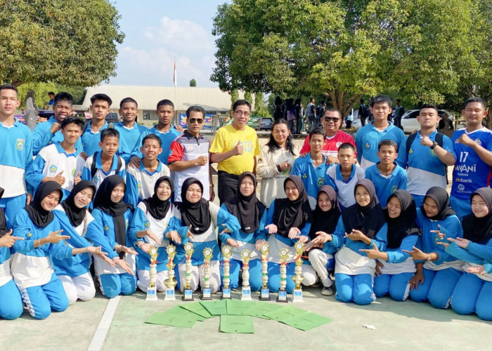 SMAN 1 Payaraman Borong Gelar Juara di Ajang Perlombaan Olahraga Masyarakat KORMI se-Ogan Ilir