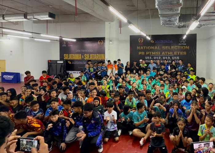 207 Petenis Meja Ikuti Seleksi Timnas Kadet Kejuaraan di Taiwan