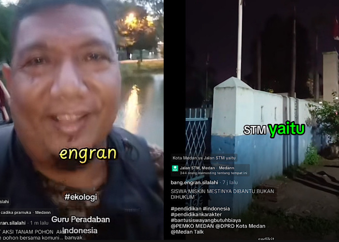 VIRAL, Orang Tua Telat Bayar SPP di Medan Siswa Disuruh Duduk di Lantai, Dengar Ini Nasehat Bang Engran