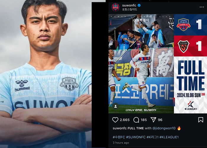 Setelah Kartu Merah Itu Pratama Arhan Akhirnya Dimainkan Suwon FC Tapi Hanya 1 Menit  