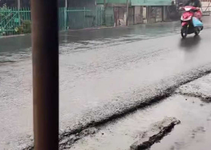 Palembang Diguyur Hujan Tapi tak Merata