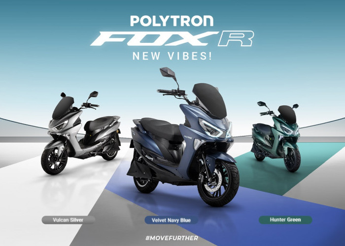 Motor Listrik Polytron Fox-R: Harga Di Bawah Rp 20 Juta, Jarak Tempuh hingga 130 Km