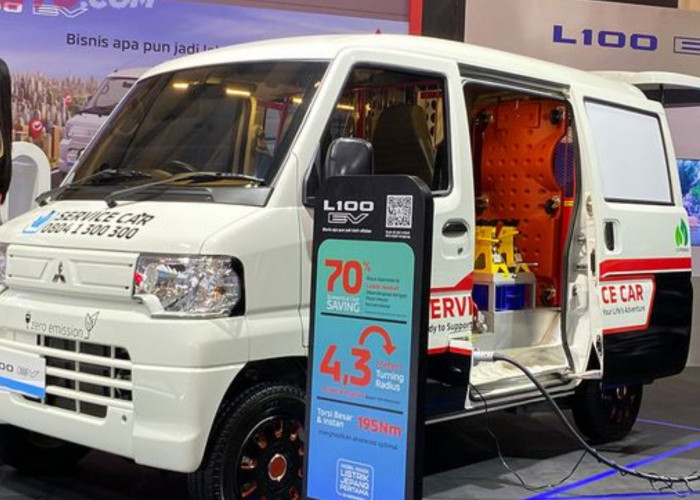 Mitsubishi Colt L100 EV, Kendaraan Niaga Ramah Lingkungan Jarak Tempuh 180 Km, Kapasitas Angkut 350 Kg