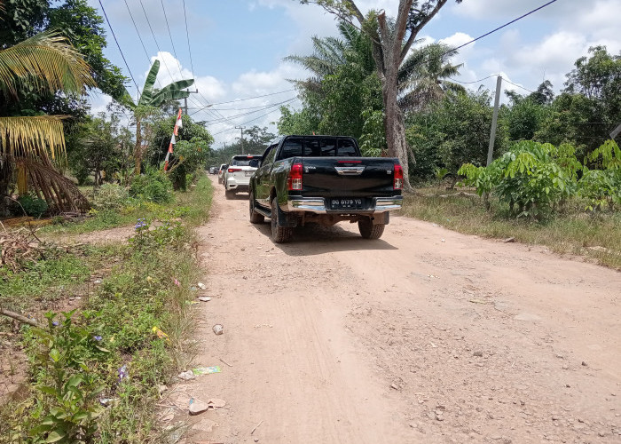 Jalan Rusak di Pulau Harapan Sepanjang 3 Km Bakal Dibangun Pemprov Sumsel