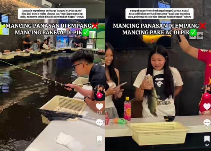 Cobain Sensasi Baru Kolam Pemancingan Indoor Full AC di Jakarta, Pemancingnya Sultan Semua