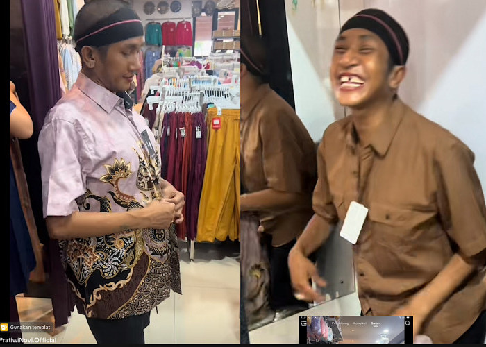 Rifin Dendeng ke Mal Borong Baju Pria, Netizen Kok Malah Sedih?