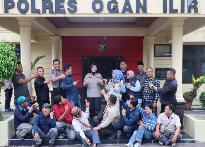 Aktif Pelaporan Media Online Terintegrasi, Polres Ogan Ilir Raih Peringkat ke-3 Hasil Rekap Polda Sumsel