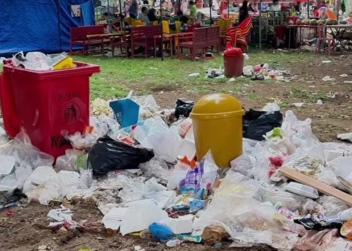 Pemandangan Tahunan di Pulau Kemaro Setelah Cap Go Meh, Jangan Buang Sampah ke Sungai Musi Palembang 