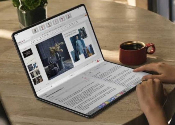 Huawei MateBook Fold Laptop Layar Lipat Pertama dengan HarmonyOS 5, Futuristik dan Canggih