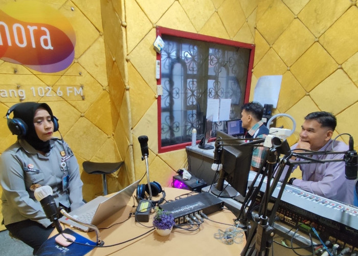 Kemenkum Sumsel Edukasi Rahasia Dagang dan Pencegahan Pelanggaran KI Lewat Talkshow Radio Sonora