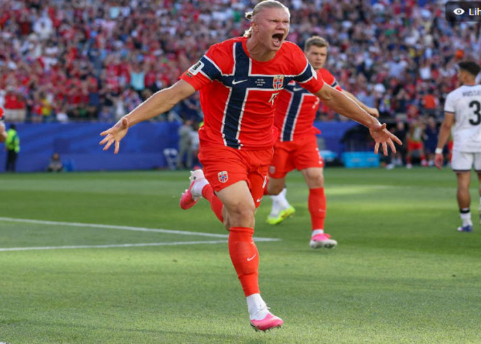 Norwegia Bantai Irak 4-1 di Grup I Piala Dunia 2026, Haaland Borong 2 Gol