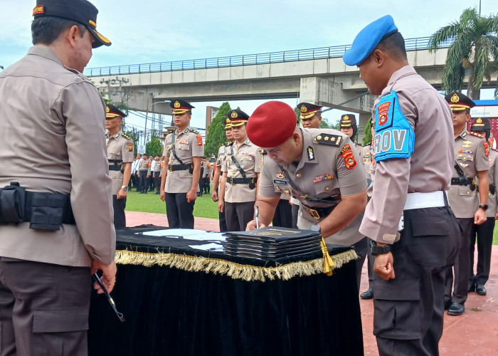 Sejumlah PJU Polrestabes Palembang Dirotasi, Kasat Promosi Kapolres hingga Kapolsek, Berikut Daftarnya