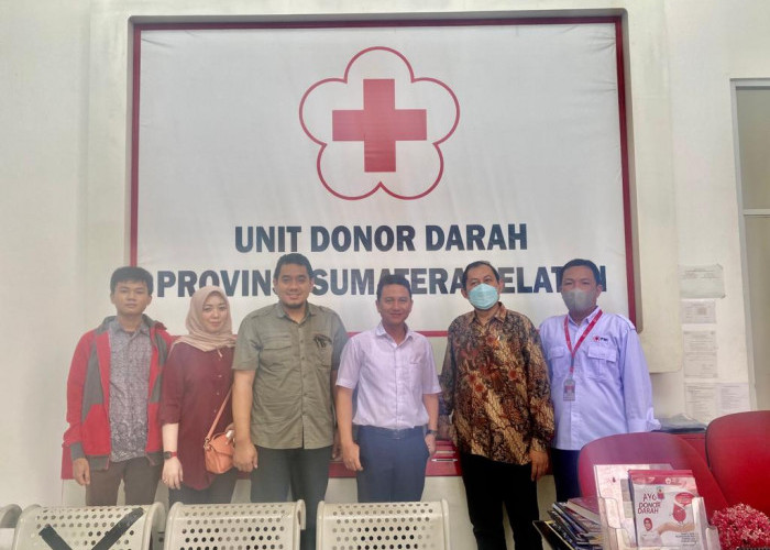 PMI Sumsel Percayakan Universitas Bina Darma Palembang Rancang Aplikasi Sedarah