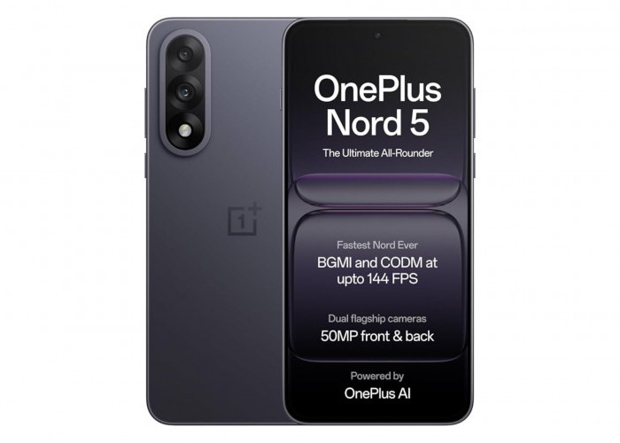 OnePlus Nord 5 Ditenagai Performa Handal dengan Beragam Fitur Unggulan