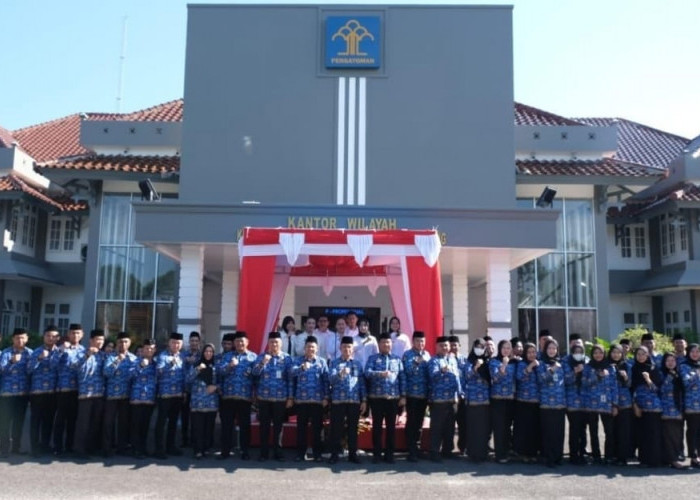 Kanwil Kemenkum Babel Gelar Upacara Peringatan HUT Korpri ke-54 Tahun 2025