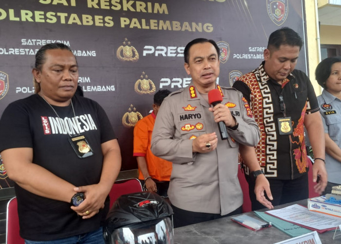 Pelaku Jambret Pesepeda di Seberang Pasar Cinde Palembang yang Viral Ditangkap, Ternyata Pemain Lama