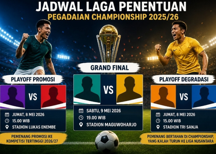 CEK Ini Jadwal Final dan Playoff Pegadaian Championship 2025/26, Laga Penentuan Segera Dimulai