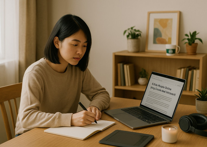 Introvert Berpeluang Tajir Kok, Coba 6 Side Hustle Online yang Bisa Menghasilkan Cuan Besar 