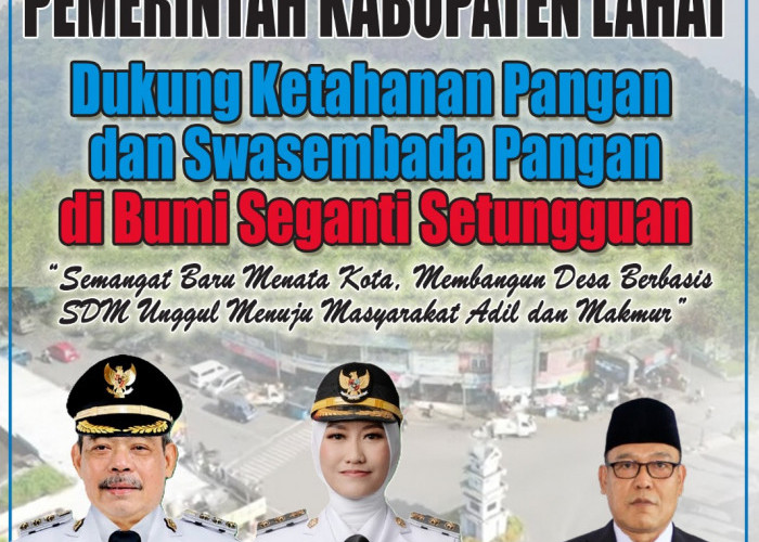 Pemkab Lahat Dukung Ketahanan Pangan dan Swasembada Pangan di Bumi Seganti Setungguan